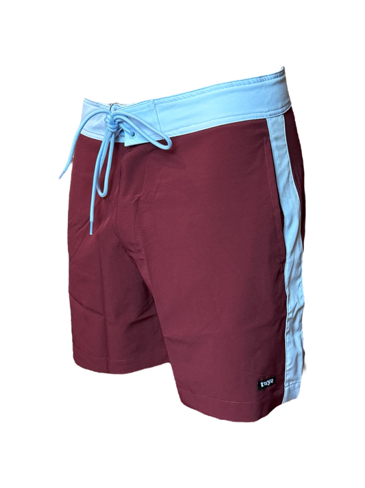 Boardshort Bordeaux Sky