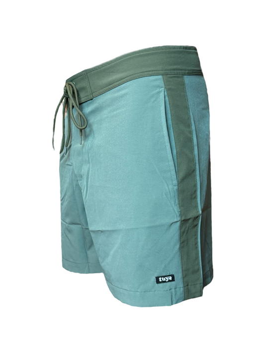 Boardshort Solid Green